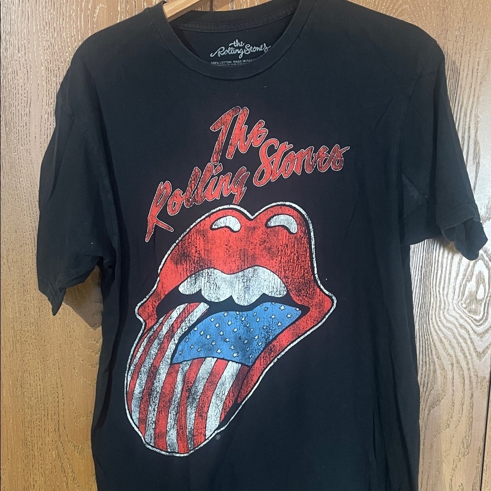 Rolling Stones Black Graphic T-Shirt